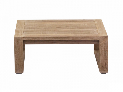 Apple Bee Antigua Loungetisch-Set 2-teilig ca. 81x81cm und 65x65cm aus Teakholz coastal