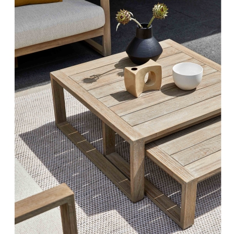 Apple Bee Antigua Lounge-Set 2 Teakholz coastal ca.274x212cm