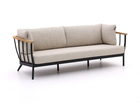 Apple Bee Condor Lounge Sofa 3-Sitzer Alumium black 217cm