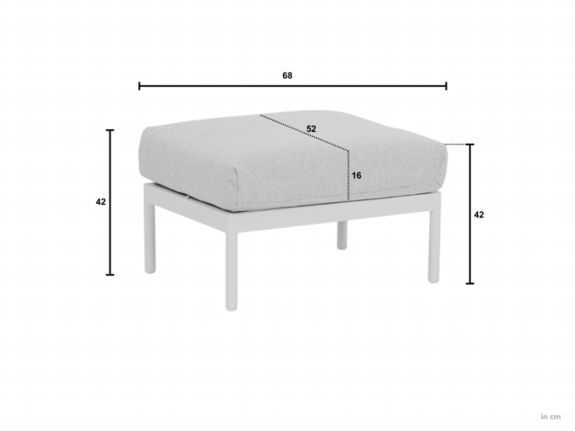 Apple Bee Condor Lounge-Set I Aluminium black