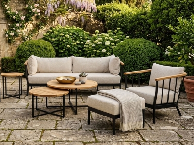 Apple Bee Condor Lounge-Set II Aluminium black