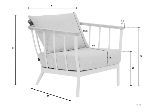 Apple Bee Condor Lounge-Set II Aluminium black