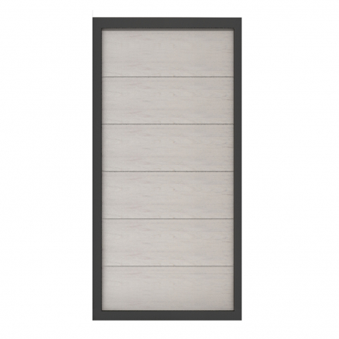 GrojaViento BPC Zaun Bi Color Sand - Rahmen anthrazit 90x180cm