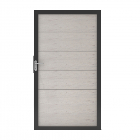 GrojaViento BPC Universal Tor Bi-Color Sand - Rahmen anthrazit DB703- 100x180cm