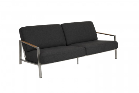 Brafab Naos 2,5 Sitzer Edelstahl Gestell 193x99x78cm