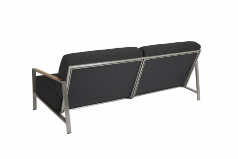 Brafab Naos 2,5 Sitzer Edelstahl Gestell 193x99x78cm