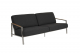 Brafab Naos 2,5 Sitzer Edelstahl Gestell 193x99x78cm