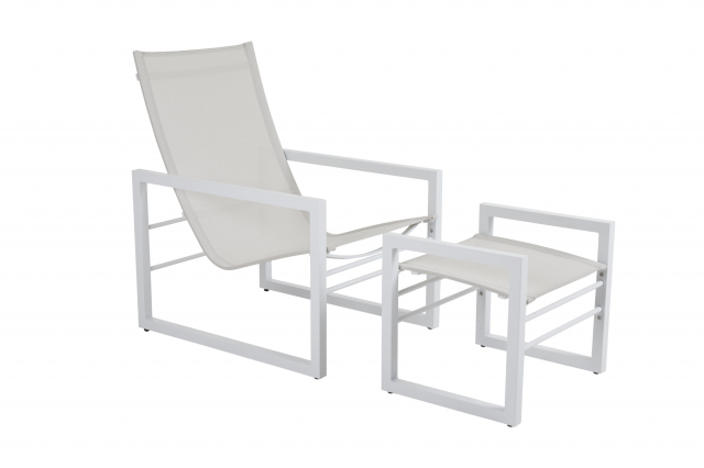 Brafab Vevi Loungesessel weiß