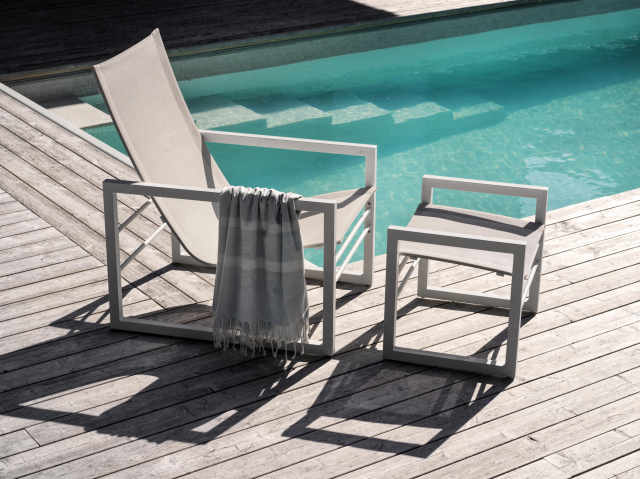 Brafab Vevi Loungesessel weiß