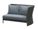 4Seasons Orient Livingsofa, Armlehne links, ca. 157cm. inkl. Kissen