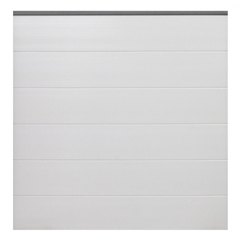 GroJa BasicLine Steckzaun-Set weiß-anthrazit 180x180cm