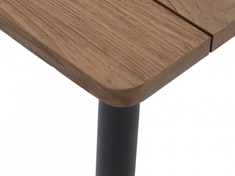 Apple Bee Milou Tisch Teak Antique schwarz 180cm