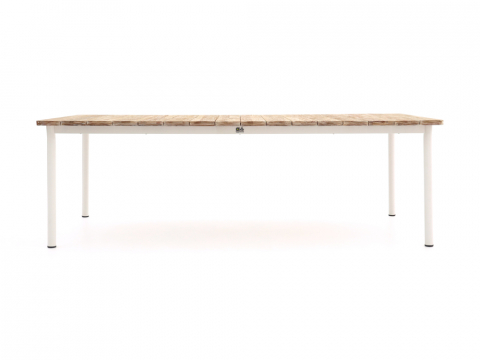 Apple Bee Milou Tisch Teak weiß 180cm