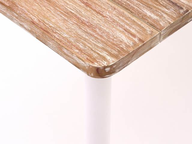 Apple Bee Milou Tisch Teak weiß 180cm