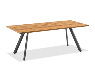 Niehoff Noah Tisch, Stativprofil, Teak geölt, 220cm