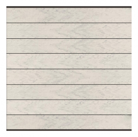 Elephant Steckzaun Modular 180 WPC BiColor wei 180x174cm, Leiste Anthrazit