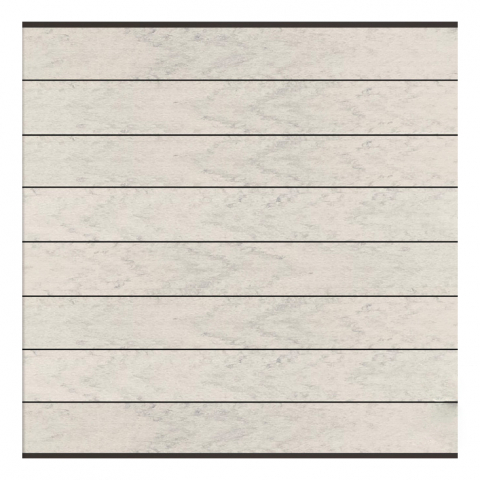 Elephant Steckzaun Modular 180 WPC BiColor wei 180x174cm, Leiste Anthrazit