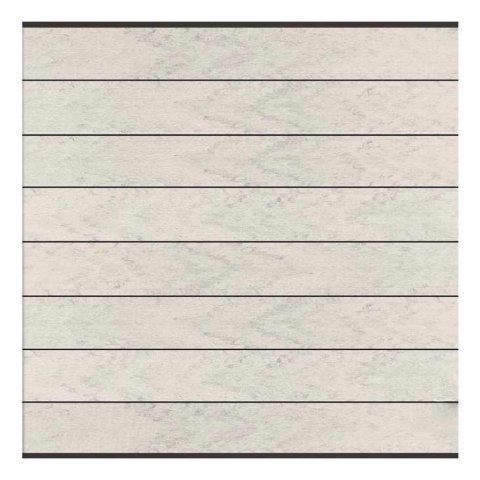 Elephant Steckzaun Modular EVO 180 WPC Bi-Color wei&szlig; 180x174cm, Leiste Anthrazit