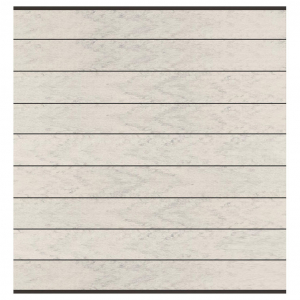 Elephant Steckzaun Modular 200 WPC BiColor weiß 180x195cm, Leiste Anthrazit