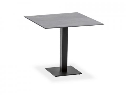 Niehoff Bistro Tisch, anthrazit, quadratisch 68x68cm, HPL