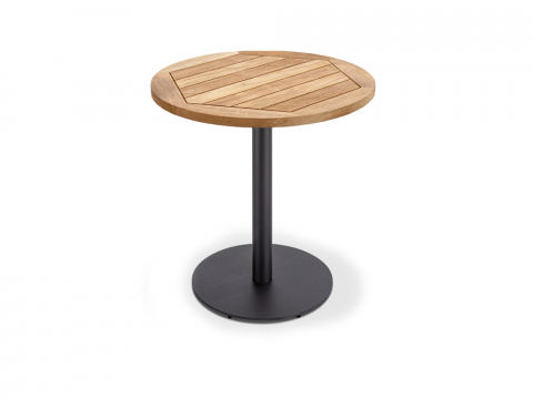 Niehoff Bistro Tisch, anthrazit, rund 70cm