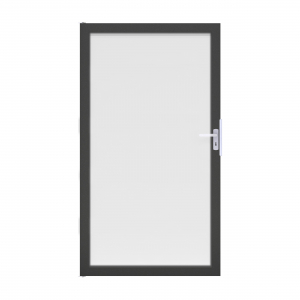 Groja Ambiente Glastor DIN rechts 100x180cm satiniert-Rahmen DB703
