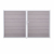 GrojaSolid Grande BPC Steckzaun Doppeltor DIN Links Sonderbreite H:180cm BiColor-Sand EV1