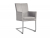 Niehoff Colorado Schwingstuhl AL 642, Rundstahl, Microfaser Atlantis grau