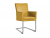 Niehoff Colorado Schwingstuhl AL 642, Rundstahl, Leder senf