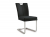 Niehoff Colorado Schwingstuhl 151, Flachstahl, Leder schwarz