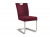 Niehoff Colorado Schwingstuhl 151, Flachstahl, Microfaser Nirvana rot
