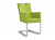 Niehoff Colorado Schwingstuhl AL 152, Flachstahl Leder apple
