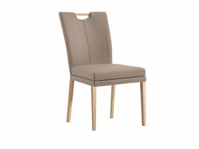 Niehoff Colorado Stuhl 751, Eiche bianco, Microfaser Atlantis sand