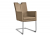 Niehoff Colorado Schwingstuhl AL 652, Rundrohr, Microfaser Nirvana beige