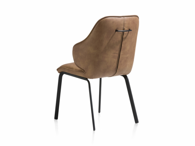 Habufa Armadillo Stuhl cognac
