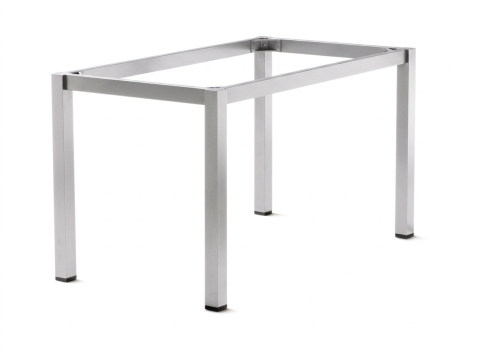 Sieger Tischgestell Aluminium 118x78cm, graphit ohne Tischplatte, Gestell kann optisch abweichen.