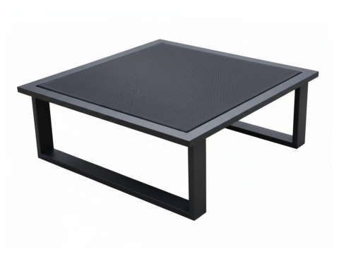 Zebra Belvedere Lounge Hocker graphit Rahmen