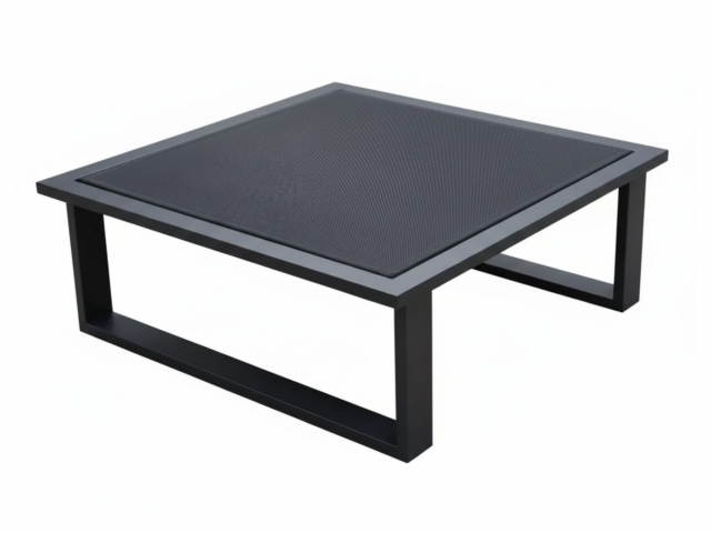 Zebra Belvedere Lounge Hocker graphit Rahmen