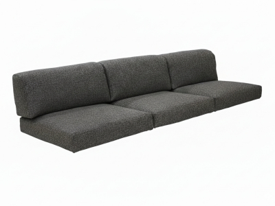 Zebra Belvedere 3-Sitzer Kissen-Set 3648 Tuva tweed grey