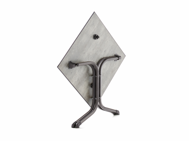 Sieger Klapptisch Polytec 80cm, 5130-31 KT