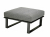 Zebra Belvedere Lounge Hocker Set - inkl. Kissen Tuva tweed grey