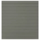 GrojaSolid BPC Steckzaun-Set 180x180cm grau, Leiste DB703