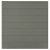 GrojaSolid Grande BPC Steckzaun 180x180cm grau