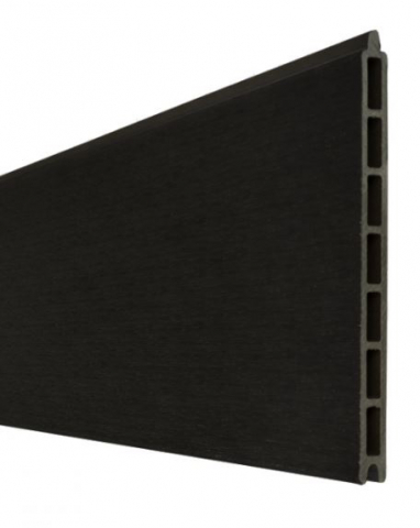 Groja Solid Grande Einzelprofil 1,9x25,3x180cm schwarz co-exdrudiert
