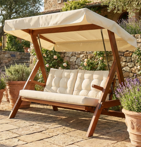 Pemode Hollywoodschaukel Paris 2000 Beige