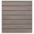 GrojaSolid Grande Premium BPC Steckzaun-Set 180x180cm BiColor co-extrudiert- anthrazit DB703