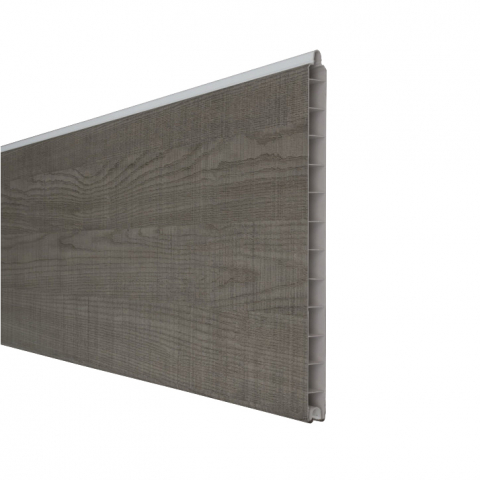 Groja BasicLine Steckzaun Einzelprofil Grey Ash Cut 1,9x30x180cm