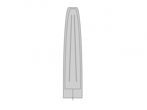 Zebra Sonnenschirmhaube fr Schirme 3x3m bis 4x4m