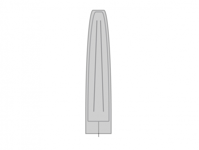 Zebra Sonnenschirmhaube fr Schirme 3x3m bis 4x4m