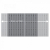 Doppeltor Jumbo WPC Alu Design grau-grau 4586 mit E-Antrieb - H:179cm, Sonderbreite